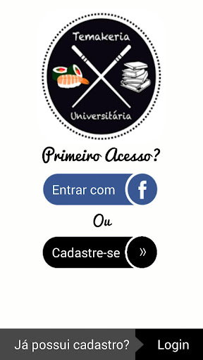 Android application Temakeria Universitária - Deli screenshort