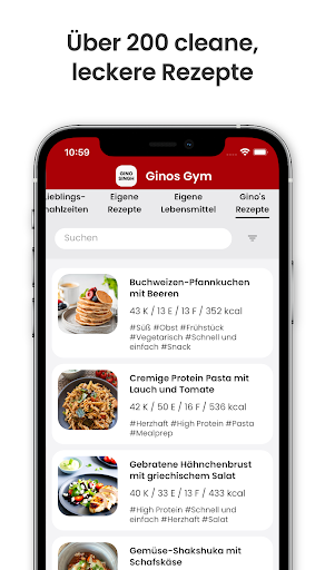 GinoFit Screen 3