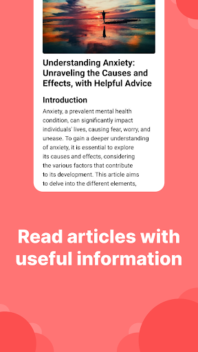 Android application Improve me - self improvement screenshort