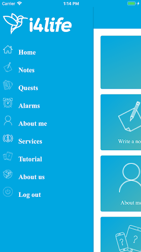 Android application i4park (EN) screenshort
