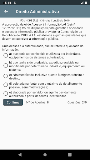 Direito Administrativo 2024 Screen 3
