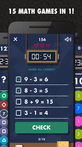 Math Games PRO 15-in-1 - Educational - games