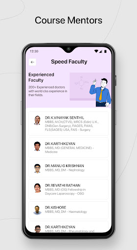Speed Learning Screen 2