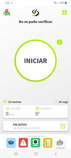 Android application LOOKGPS TRACKER screenshort