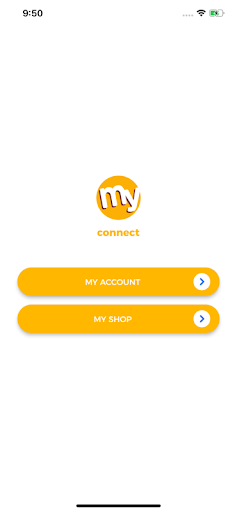 Android application myConnect screenshort