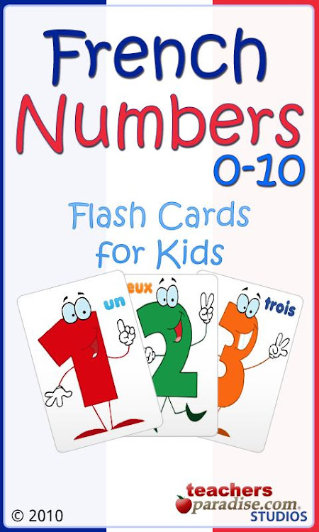French Numbers 0-10 Flash Card - 5.0 - (Android)