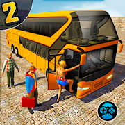 Coach Bus Hill Road Simulator- Free Euro Bus Games  Icon