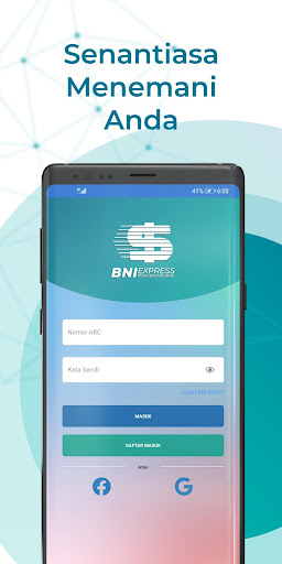 Android application BNI Express By MSA screenshort