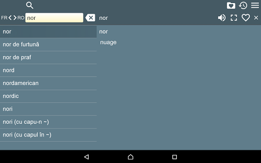 French Romanian Dictionary