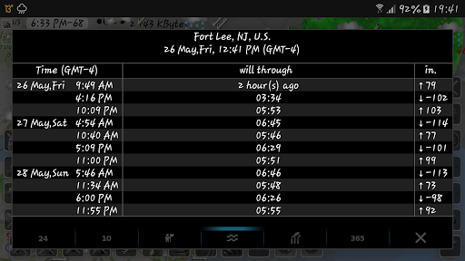 eMap HDF - weather, hurricanes and rain radar 2.1.6 APK screenshots 10
