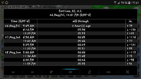 eMap HDF: Wetter und Windkarte Screenshot