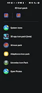 3D icon pack Screenshot