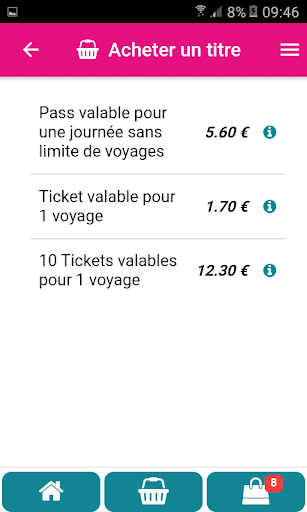 M-Ticket Alternéo Screen 2