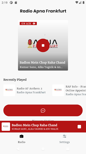 Android application Apna Frankfurt screenshort