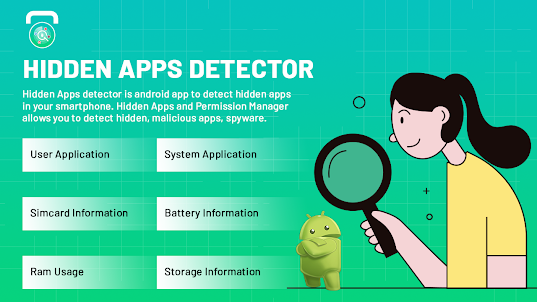 Hidden Apps Scanner - Anti spy