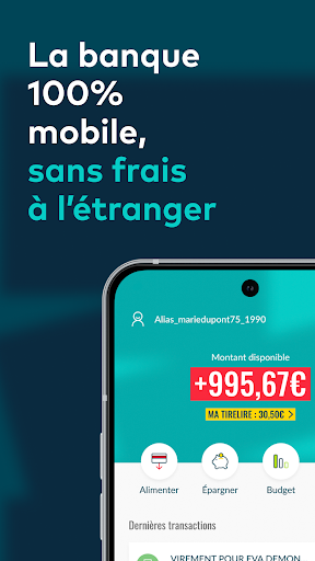 Android application Ma French Bank screenshort