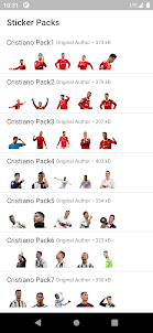 Cristiano Ronaldo Stickers CR7