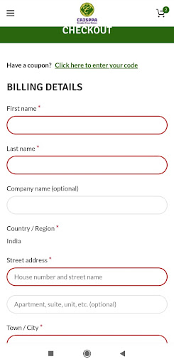 Crisppa Industries Screen 3