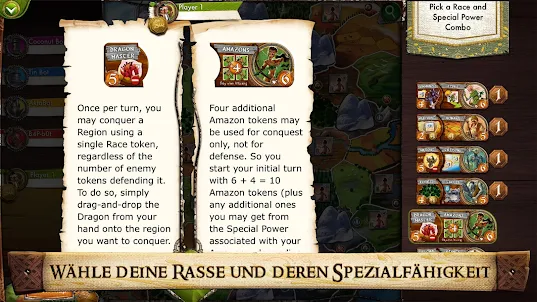 SmallWorld: Aufbau und Eroberu