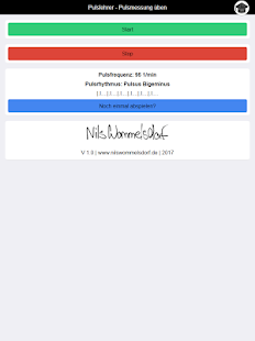 Pulslehrer - Pulsmessung üben Screenshot
