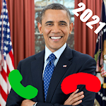 Cover Image of ダウンロード Barack Obama Fake Call 0.3 APK