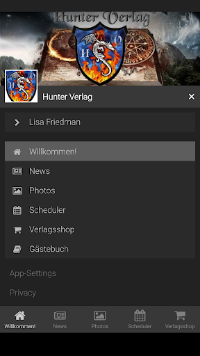 Hunter Verlag Screen 2