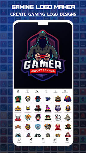 Android application Esports Gaming Logo Maker screenshort