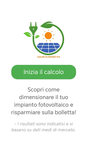 Calcola Impianto Fotovoltaico