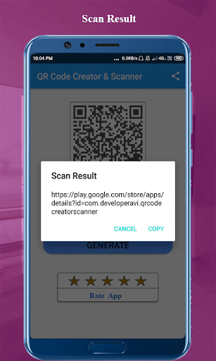 QR Code Creator & Scanner Screen 3
