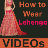 How to Wear Lehenga VIDEOs icon