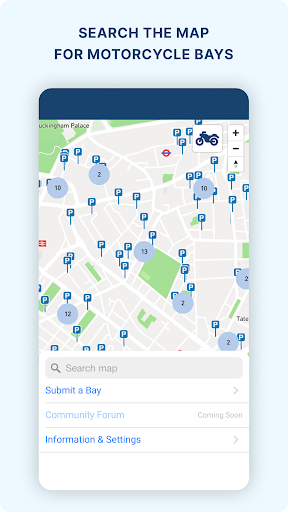 Android application Bike Bays screenshort