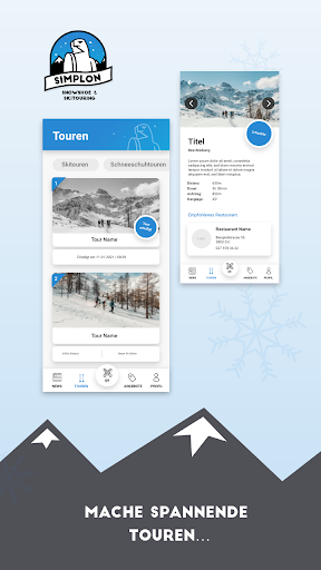 Android application Simplon.app screenshort
