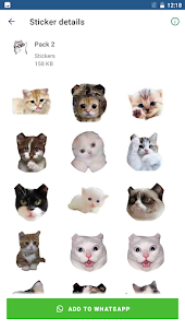 Cat Stickers WASticker.ly