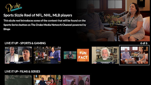 Drake Media Network Screen 3