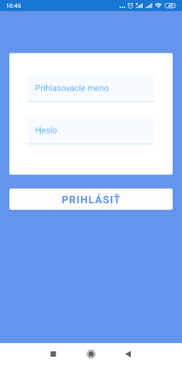 Android application OSCAR. screenshort