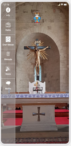 Android application Parrocchia di Asciano screenshort