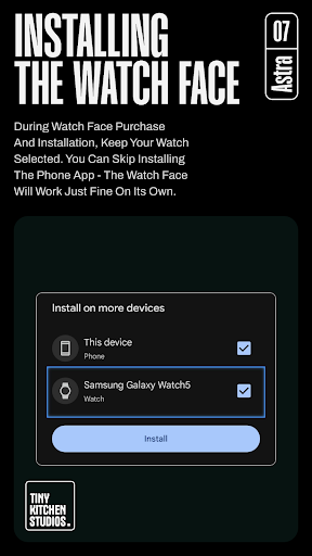 TKS 07 Astra Watch Face screenshot 7