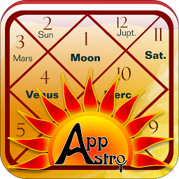Hình ảnh biểu tượng của AppAstro Horoscope