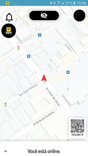 Android application UB73 - Motorista screenshort