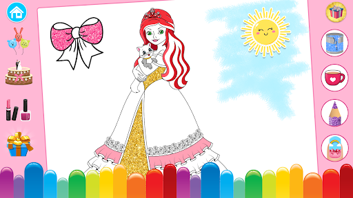 Screenshot of Princess Coloring Book & Games