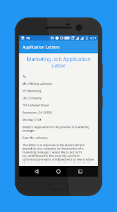 Free Application Letters New 2021 5