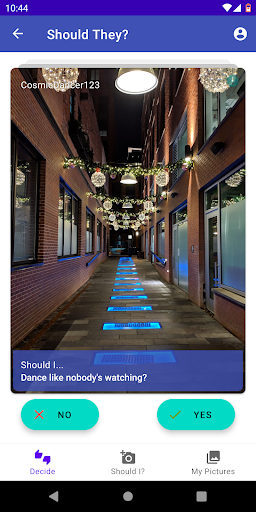 Android application Should I? screenshort