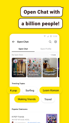 Room korean chat South Korea
