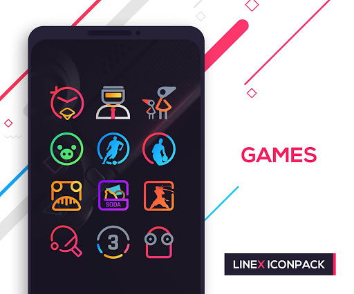 LineX أيقونة حزمة