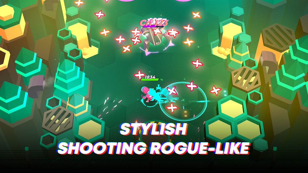 Super Clone: cyberpunk roguelike action 8.0 APK + Мод (Unlimited money) за Android