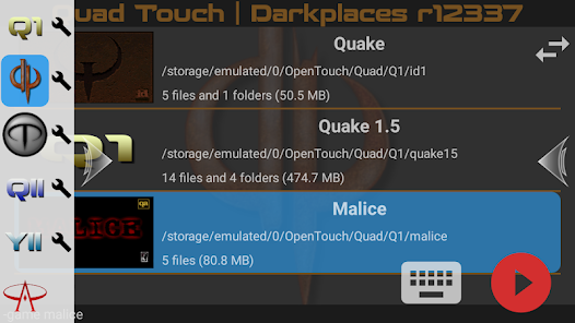 Скриншот №1 к Quad Touch