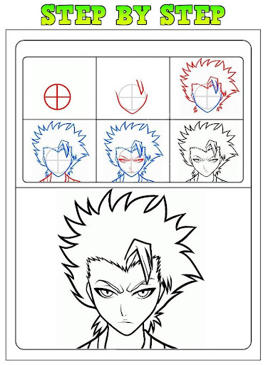 How To Draw Cartoon Anime Screenshot 2 - AppWisp.com