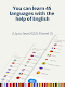 screenshot of Qlango: Learn 45 languages