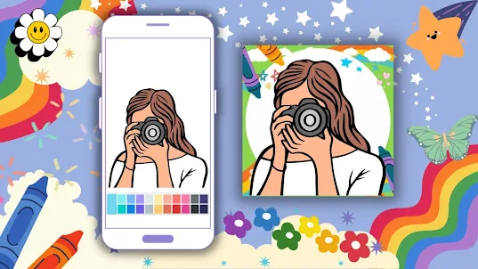 Coloring Book: Photographer