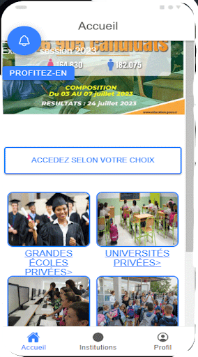 Android application Like ci screenshort